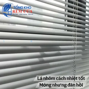 Rèm sáo nhôm cửa sổ rèm decor