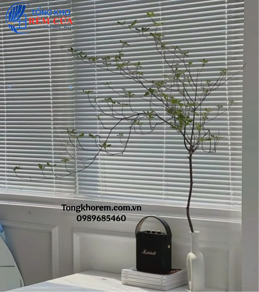 Rèm sáo nhôm giá rẻ chống nắng cho cửa sổ