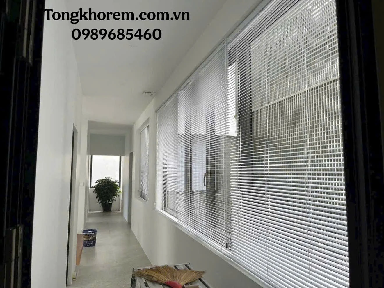 Rèm sáo nhôm giá rẻ chống nắng cho cửa sổ